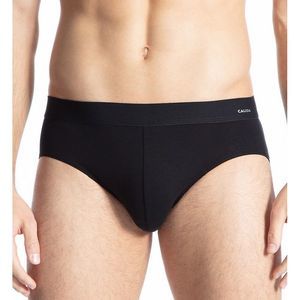 Calida Cotton Code Mini Brief -  Black  22090
